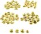 The Beadsmith Basic Elements The Beadsmith Basic Elements Crimp Bead Covers for Hiding Crimped Beads and Preventing Snagging Jewelry on Fabric, Assorted Sizes, Gold Color Bead Covers (Gold)